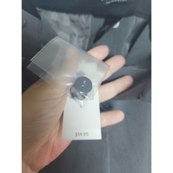 NWT Lane Bryant "The Houston" Grey Straight Leg Dress/Trouser Pants size 16R - Picture 7 of 9